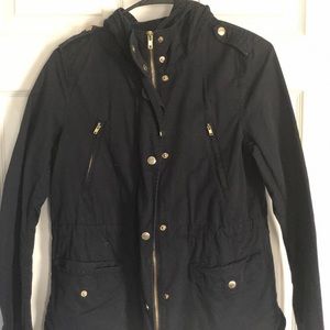 Black and blue jacket